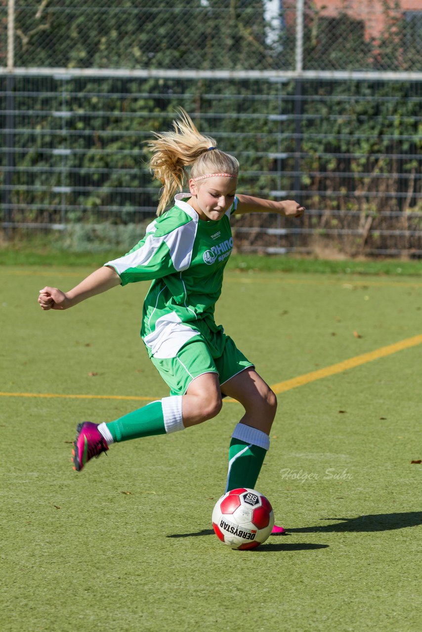 Bild 152 - C-Juniorinnen Kaltenkirchener TS - TuS Tensfeld : Ergebnis: 7:0